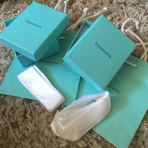 COPY - Tiffany & Co. Box Sets each sold separately. Last set comes w/dust bag